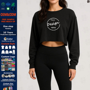 T-shirt da <span class=keywords><strong>donna</strong></span> personalizzata per yoga e fitness, <span class=keywords><strong>bianca</strong></span>, in morbido modal nero, a <span class=keywords><strong>manica</strong></span> <span class=keywords><strong>lunga</strong></span>, crop top, all'ingrosso - Product Image 1