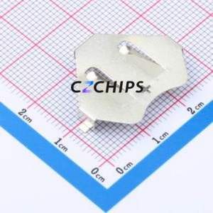 MY-2430-05-<b>R</b> Button & Strip Battery Connector SMD Connector Battery <b>Clip</b> CR2430 Phosphor Bronze Tin - Product Image 2