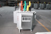 Transformador de Potencia Sumergido en Aceite Wanbo-52 11kV 33kV 66kV, Transformador de Distribución de Núcleo de Paso a Paso de Bajo Ruido 500kVA-5000kVA