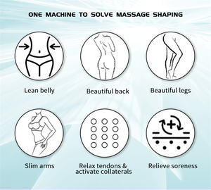 Instrumento 4 en 1 para Esculpir el Cuerpo sin Cirugía, 360 Grados + 40K, Mango Giratorio para Moldear el Rostro, Masaje Reafirmante, Vacío para la Piel - Product Image 6