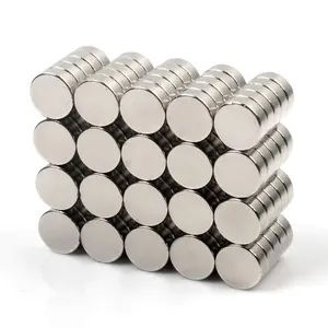 מגנט ניאודימיום תעשייתי מגנטי ניקל OEM, מגנט גלילי 1 מ\"מ N35/N38, דיסק עגול מגנט ניאודימיום - Product Image 2