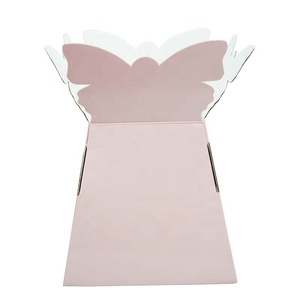 Biểu Tượng Tùy Chỉnh Floral <span class=keywords><strong>Flower</strong></span> Bouquet Hộp Giấy Cho Flowwers Nhà Máy Sinh Thái Thân Thiện Bouquet Hộp Vận Chuyển Nước Proof Tái Chế - Product Image 6