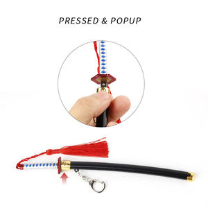 Меч-убийца демонов, бамбуковое металлическое лезвие катана, Самурай, косплей для аниме, модель Tomioka Giyuu от китайского производителя - Product Image 5