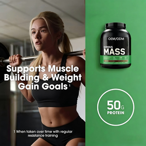 OEDM/ODM Polvere Proteica ad Alto Contenuto <span class=keywords><strong>per</strong></span> Atleti Adulti, Aumenta Massa Muscolare e Forza, Vitamina C, Zinco, Salute Immunitaria e Recupero - Product Image 3