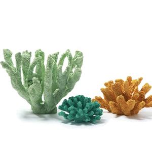 Màu Xanh Nhân Tạo Nhựa San Hô Trang Trí Bể Cá Aquarium Cây Trang Trí Dưới Nước Biển Bức Tượng Với Sơn Mô Hình Mô Hình - Product Image 6