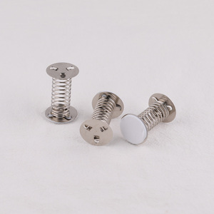 Support conique en métal à base de ressort pour artisanat, accessoires de décoration DIY, plaqué or et argent - Product Image 2