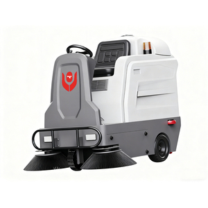 Balayeuse électrique autoportée CleanHorse M2 pour l'extérieur avec <span class=keywords><strong>balai</strong></span> motorisé et réservoir d'eau de 60 L pour le nettoyage des routes dures – Machine de voirie - Product Image 6