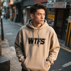 Sudaderas con Capucha para Hombre de <span class=keywords><strong>260</strong></span> g/m², Sudaderas de Invierno con Forro Polar, Gruesas y Pesadas, con Capucha, Logotipo Personalizado, Sudaderas con Capucha Tipo Pullover - Product Image 1