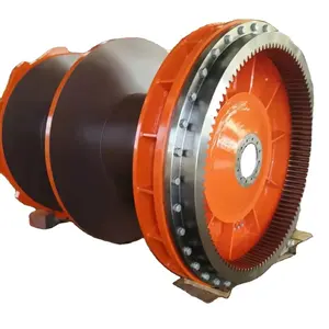Steel Rope Winch Drum with Variable Speed Capability for Heavy Duty Applications