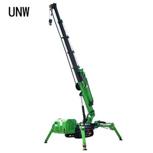 מנוף זחלילי לשטח קשה, פופולרי יותר בשנת 2026, 2 טון, 3 טון, 5 טון, 8 טון, מנוף עכביש עם סל בנייה להרמה - Product Image 6