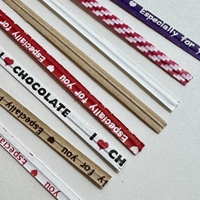 Attaches en fil de fer kraft à thème de festival Fanxing pour emballage de bonbons de Noël et du Nouvel An, décoration