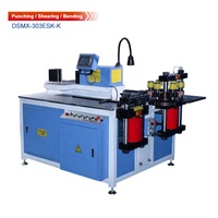 Machine de traitement automatique des barres omnibus CNC, machine 3 en 1 pour le pliage, la découpe et le poinçonnage des barres omnibus pour appareillage électrique, certifiée CE