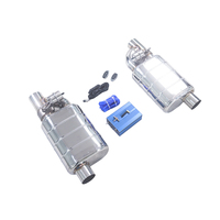 YHTT Valve de dérivation universelle pour silencieux d'échappement Valvetronic 2,5 pouces avec télécommande en acier inoxydable T304