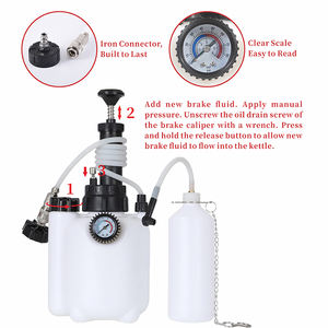 Kit de purge de liquide de <span class=keywords><strong>frein</strong></span> 3L, outil de purge manuel pour la plupart des véhicules européens - Product Image 4