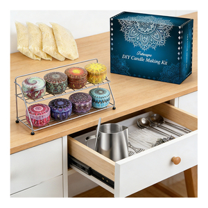 Vela Artesanal en Lata Portátil para Relajación, Regalo, Mezcla de Soja, Viajes, Boutique, Selección de Mercancía de Temporada - Product Image 2