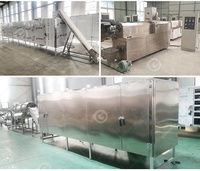 Machine de production d'extrudeuse de fabrication de pâte à macaroni pâtes nouilles riz industrie commerciale italienne à vis unique