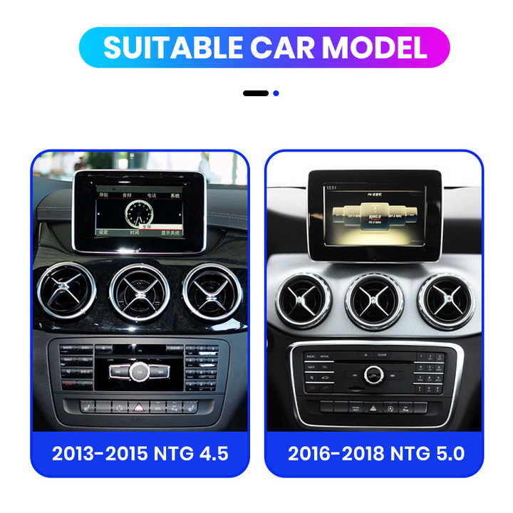 Junsun — autoradio android 10, CarPlay, Navigation sans fil, lecteur multimédia, pour voiture Benz classe A W176, GLA X156, CLA C117 (2013-2015)