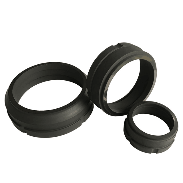 High Strength Wear Resistance Impregnated Epoxy Resin Mechanical Graphite Sealing Rings Premium Quality Product Graphite Series