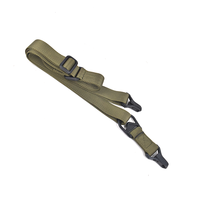 Sangle de fusil tactique réglable en polyester camouflage, double point d'attache, durable, accessoires pour la chasse - Grande Vente
