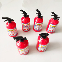 Bolígrafo telescópico Kawaii creativo, diseño de extintor de incendios hecho de papelería de plástico duradero, imprescindible