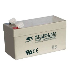Batterie au plomb scellée Fujian Minhua Power Source Co Ltd BT-12M1.3AT 12V 1.3Ah pour système de sécurité - Product Image 3