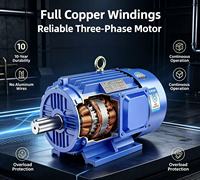 Moteur asynchrone triphasé norme nationale 8 pôles 15/22/3/4/55/75/11/15 kW tout cuivre 380 V 700 tr/min montage horizontal 60 Hz