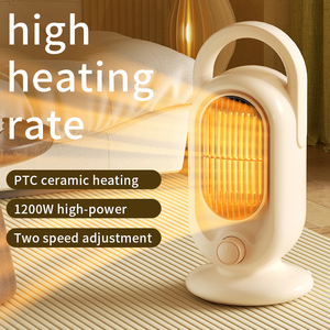 Chauffage domestique 1200W, petit radiateur céramique PTC vertical de bureau, haute puissance, pour chambre à coucher, ventilateur électrique - Product Image 1