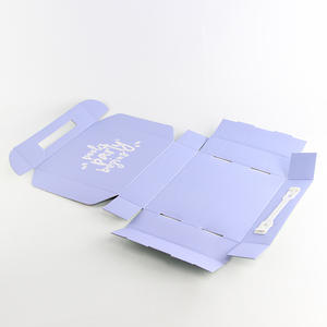 厂家定制logo批发纸梅勒带手柄 - Product Image 5