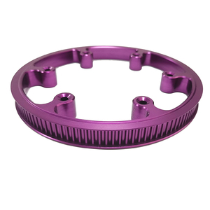 Tùy chỉnh đồng bộ ròng rọc thời gian răng Anodized Xử lý bề mặt hợp kim nhôm OEM Hỗ trợ đồng thời gian ròng rọc - Product Image 4