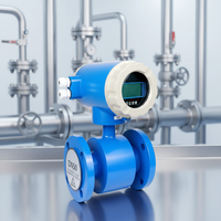Medidor de Flujo Electromagnético Integrado para Industria Química, de Fábrica Directa, Asequible, para Líquidos y Aguas Residuales