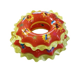 Bouée gonflable pour enfants Qicaibei, design tournesol, 60-70 cm, pour la natation et les sports nautiques - Product Image 4