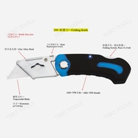 Couteau pliant utilitaire durable pour usage quotidien, lame en acier au carbone, poignée ergonomique antidérapante, idéal pour le travail extérieur, le bricolage, OEM