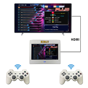 Xách Tay Pandoras Saga Dx 9800-1-Trong-1 Retro Arcade Trò Chơi Giao Diện Điều Khiển Với 2.4G Không Dây 2 Người Chơi 3D Hỗ Trợ FC GB GBC <span class=keywords><strong>Md</strong></span> Trò Chơi - Product Image 2