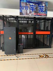 New Large Indoor/Outdoor VR <strong>Multiplayer</strong> <strong>4</strong> Players Shooting Game Platform with Metal VR Space Adventure Machine - Product Image 5