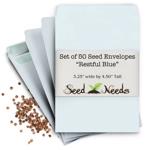 ซองกระดาษคราฟท์รีไซเคิลพิมพ์โลโก้ตามสั่ง เป็นมิตรกับสิ่งแวดล้อม สำหรับบรรจุเมล็ดพันธุ์ผักและผลไม้ - Product Image 2