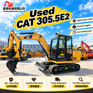 Global Shipping Used CAT 305.5E2 Excavator <b>5</b>.4 Ton Operating <b>Weight</b> 0.22 m Bucket Capacity 31.1KW Power - Product Image 1