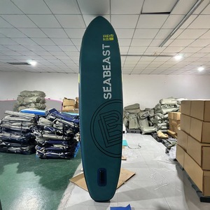 Planche de paddle gonflable Premium Wood Grain 11 pieds, double couche, professionnelle, pour yoga et usage polyvalent - Product Image 3