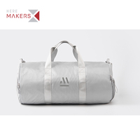 Tas Duffel Lipat Unisex OEM ODM Ukuran Besar untuk Perjalanan, Tas Olahraga, Tas Gym, Logo Custom, Kualitas Tinggi, Bahan Nylon