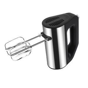 Batidora de mano eléctrica de acero inoxidable con botón expulsor para mezclar masa de pasteles y crema - Product Image 1