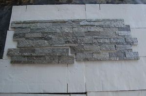 Panneau mural rectangulaire en pierre naturelle en forme de Z Carreaux de placage de mur extérieur Revêtement mural Culture Produit en vrac fait à la main - Product Image 6