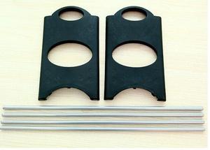 <span class=keywords><strong>Scarpiera</strong></span> Bianca a 4 Ripiani <span class=keywords><strong>con</strong></span> Tubi in Ferro e Telaio in <span class=keywords><strong>Plastica</strong></span>, Capacità 20 Paia, per Arredamento Soggiorno - Product Image 6