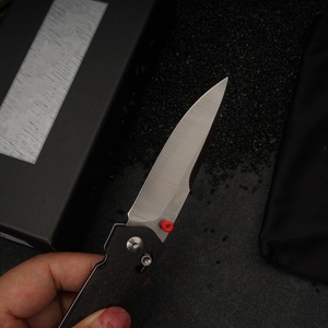 Cuchillo Plegable BM485 con Hoja de Acero Inoxidable, Punta de Gota, Mango de Fibra de Carbono, Perilla de Pulgar, Cuchillo de Bolsillo de Grado Industrial OEM - Product Image 2
