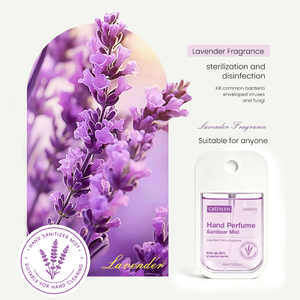 Greenlem 45ml Brume désinfectante parfumée pour les mains Élimine 99,99% des germes Kit de désinfectant en spray pour les mains - Product Image 4