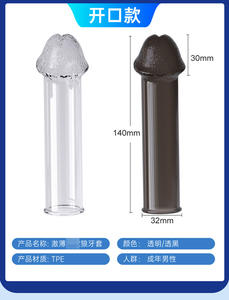 DEM, ODM Stimulierende Klitoris stimulation Wieder verwendbare Kristall kondome mit besonderer Zeit - Product Image 3