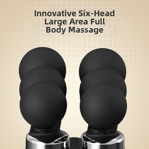 Masseur à percussion multi-têtes détachable en forme de U pour le dos, marteau de <span class=keywords><strong>massage</strong></span> portatif, pistolet de <span class=keywords><strong>massage</strong></span> fascia allongé - Product Image 6