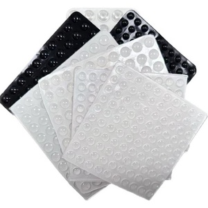 Tùy chỉnh chống trượt siêu mỏng bội sao lưu sốc dính Ghế bàn Bàn rung miếng đệm Silicone cao su chân chân cao su <span class=keywords><strong>Pad</strong></span> - Product Image 3