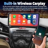 Autoradio sans fil Carplay Android Auto pour Acura ILX 2013 2014 2015 Navigation GPS Lecteur multimédia vidéo Écran tactile Stéréo