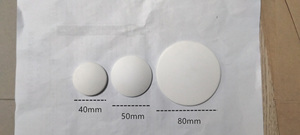 6 Pieces of Clear PU <strong>Door</strong> <strong>Knob</strong> Wall Shield Cushion Guard <strong>Door</strong> Bumper Silencer Self Adhesive Adjustable White Stoppers - Product Image 3
