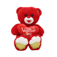 Ours en peluche pour la saint-valentin, nounours en peluche, jouet pour cadeau, vente en gros,