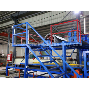 屋面板材屋面聚氨酯夹芯板卷生产线成型机 - Product Image 5